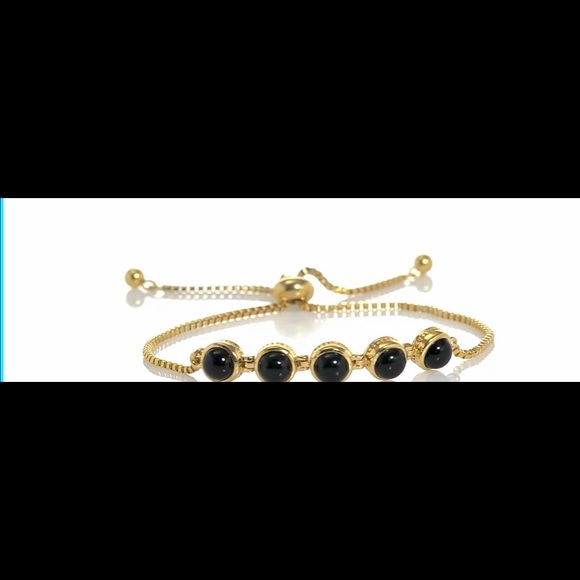 Golden & Black Onyx Magic BallBracelet - Picture 4 of 4